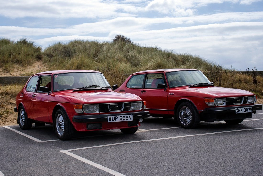 Two Saab 99 Turbos on the Jolly Boys Outing 2026